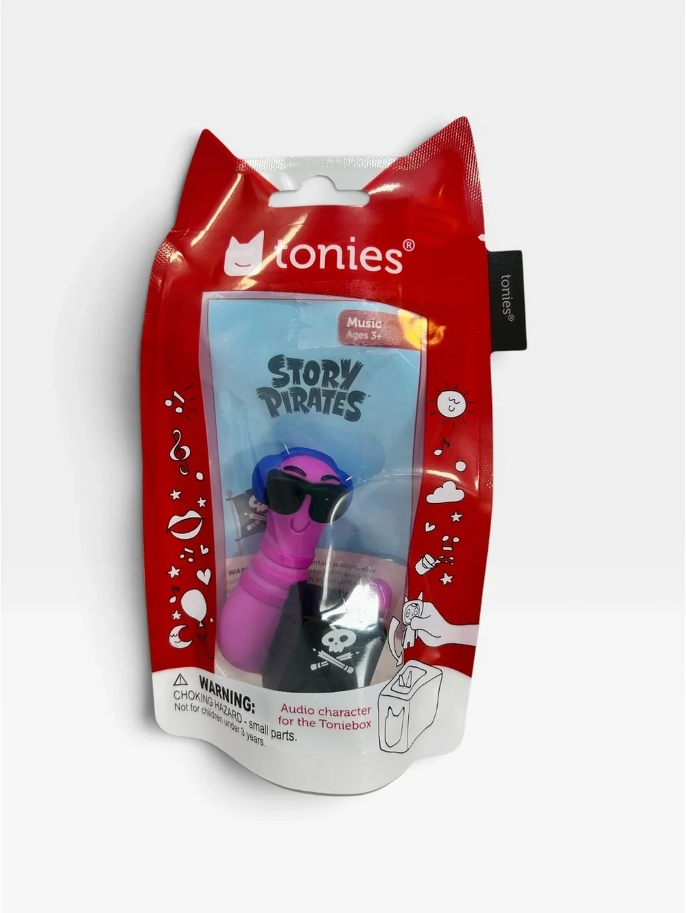 Tonies Story Pirates Audio Character Figurine Songs and Stories NWT